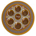Glass Passover Plate 35cm