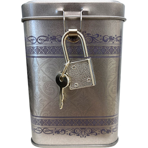 Tin Tzedakah Box 10 cm- Ornaments