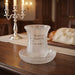 Crystal Kiddush Cup Without Stem "Blessing" 9 cm Contain 100ml // 3.4oz