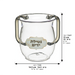 Lucite Washing Cup 13 cm