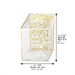 Lucite Tzedakah Box 16 cm - Gold