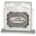 Lucite Benchers Display 23*26*5 cm with 6 Blessings 15*15*4 cm- Ashkenaz