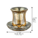 Crystal Kiddush Cup Without Stem "the Bible Rivers" 9 cm Contain 100ml // 3.4oz