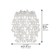 Laset Cut Metal Hebrew Home Blessing 32 cm