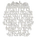 Laset Cut Metal Hebrew Home Blessing 32 cm