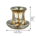 Crystal Kiddush Cup Without Stem 9 cm Contain 100ml // 3.4oz