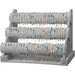 C Bracelets with Amulets - Assorted Set 72 Pcs On Stand