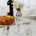 Crystal Kiddush Cup "Blessing" 16 cm with Stones Contain 100ml // 3.4oz