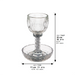 Crystal Kiddush Cup "the Bible Rivers" 16 cm with Stones Contain 100ml // 3.4oz