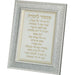 Framed Blessing 23*18 cm - "Mizmor L'todah" - Silver