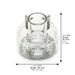 Lucite Mayim Achronim with Plaque 15 cm