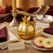 Aluminum Pomegranate Gold Color 7*8 cm