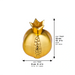 Aluminum Pomegranate Gold Color 10*8 cm