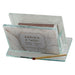 Glass Matches Holder 6.5*4 cm with Print - Marble Design