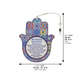 Hamsa with Epoxy 18.5 cm- Blue English Bussines Blessing