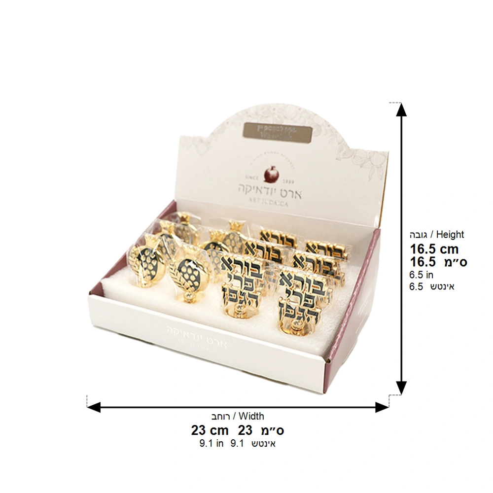 Full Display: Assorted Wine Cork (12) - Gold