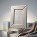 Glass Framed Brown Blessing 22*18 cm- "Mizmor L'toda"