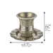 Nickel Kiddush Cup Filigree 8.5 cm- with Checkered Design Contain 120ml // 4.06oz