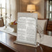 Lucite Benchers Display 18x25 cm with 6 Blessings - Sephardic