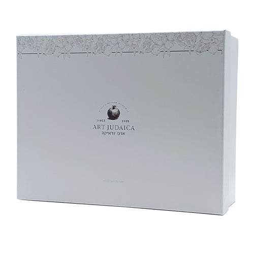 Lucite Benchers Display 18x25 cm with 6 Blessings - Sephardic