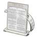 Lucite Benchers Display 18x25 cm with 6 Blessings - Sephardic