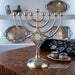 Metal Menorah 18*16 Cm-magen David
