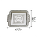 Plastic Matzah Tray 25x29 cm - Silver