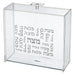 Clear Lucite Stand for Matzah 23*21 cm