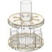 Lucite Wine Divider 21 cm with 8 Small Cups - Gold