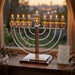 Crystal Elegant Menorah 22x30 cm