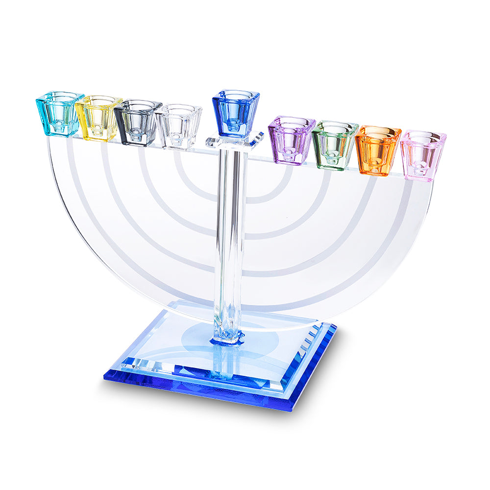 Crystal Elegant Menorah 22x30 cm