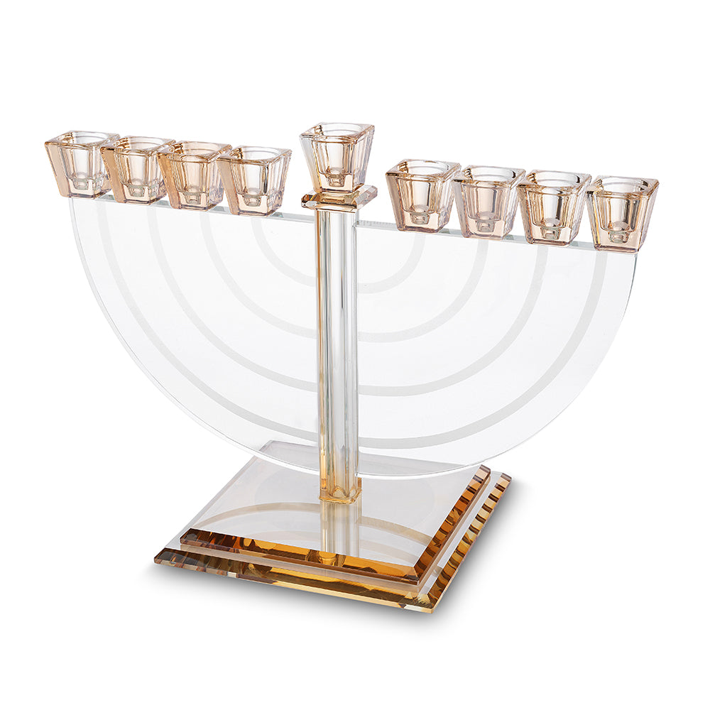 Crystal Elegant Menorah 22x30 cm