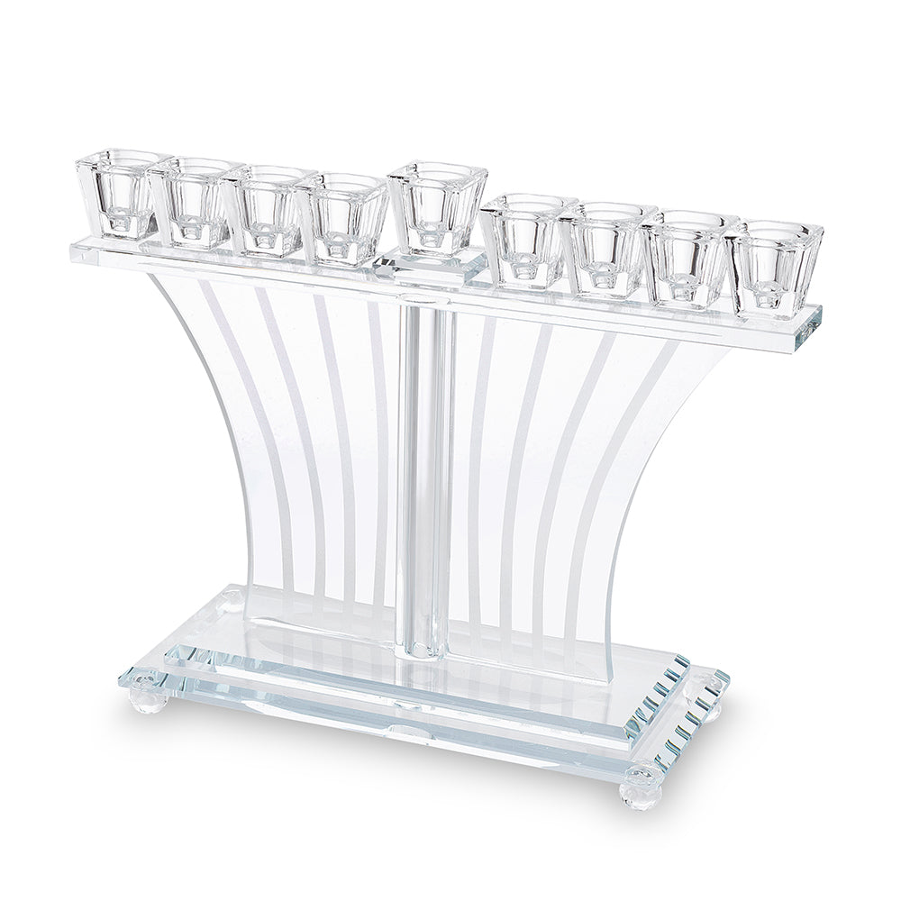 Crystal Elegant Menorah 21x27 cm