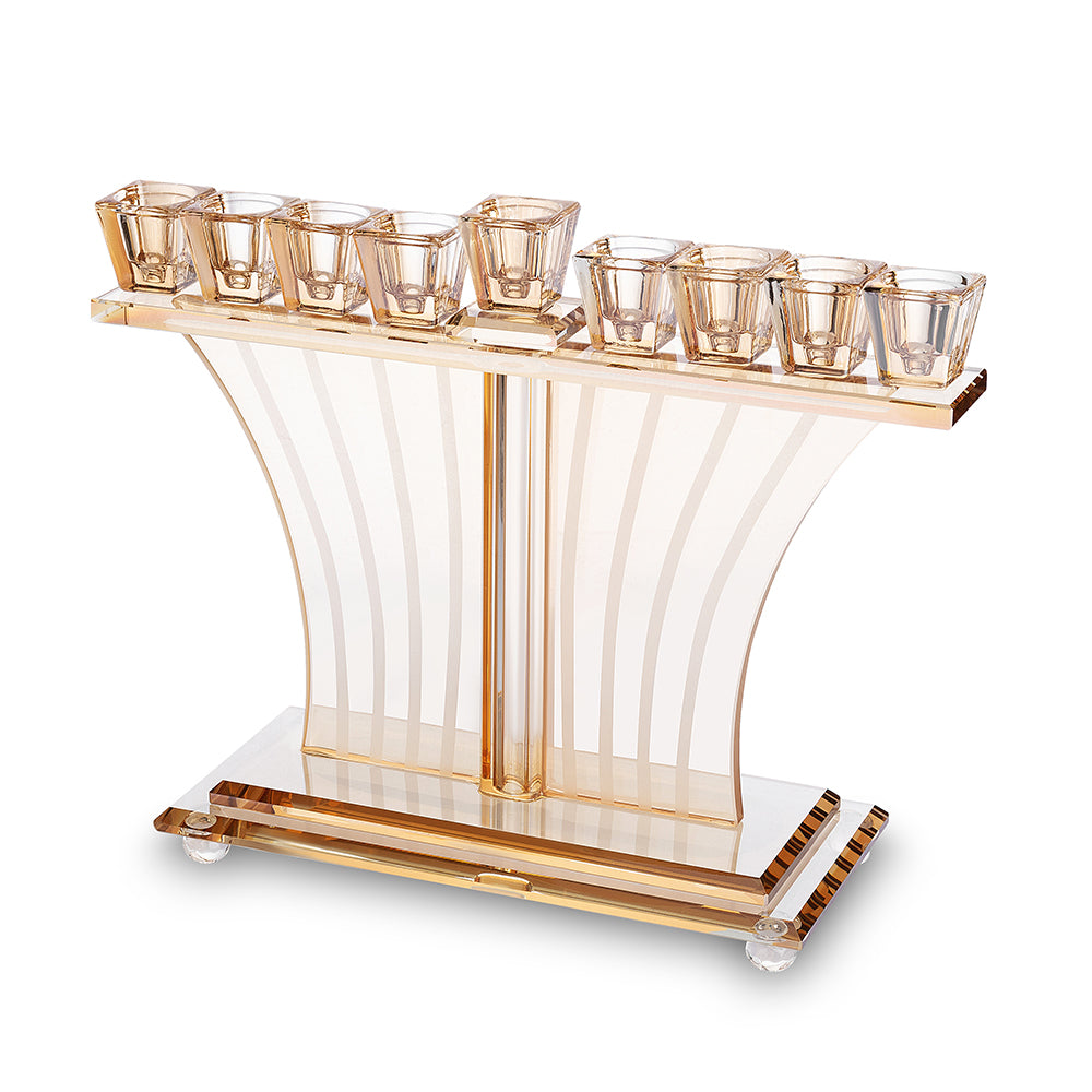 Crystal Elegant Menorah 21x27 cm