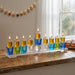 Crystal Elegant Menorah 33x7 cm