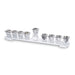 Crystal Elegant Menorah 33x7 cm