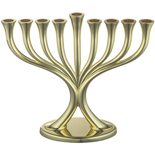 Metal Menorah 23*19 cm - Gold