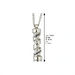Rhodium Necklace "Blessings" 4cm Chain