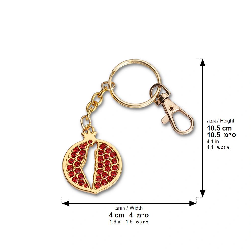 Keyholder with Stone Inlay 4 cm