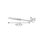 Metal Knife 33 cm - with Stones