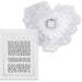 Set of Ring Pillow with Perspex Prayer for Bride