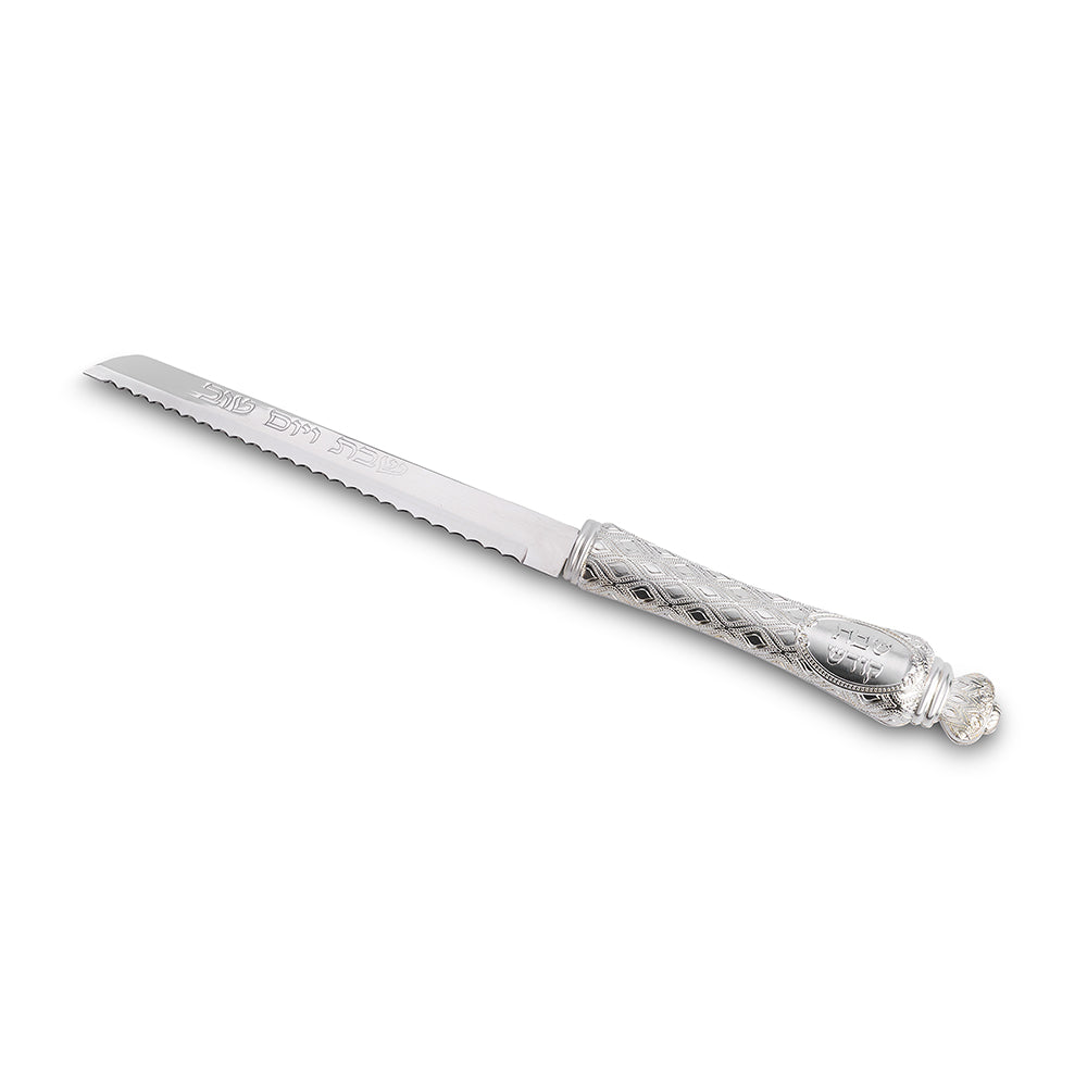 Elegant Knife 35 cm with Metal Handle - Silver Plated 925
