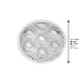 Glass & Crystal Passover Plate 40 cm