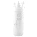 Plastic Torah Scroll 28cm- in Silver Jerusalem Theme -Sephardic