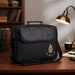Leatherette Talit 43*36 cm with Handle- Black with Embossed Letters