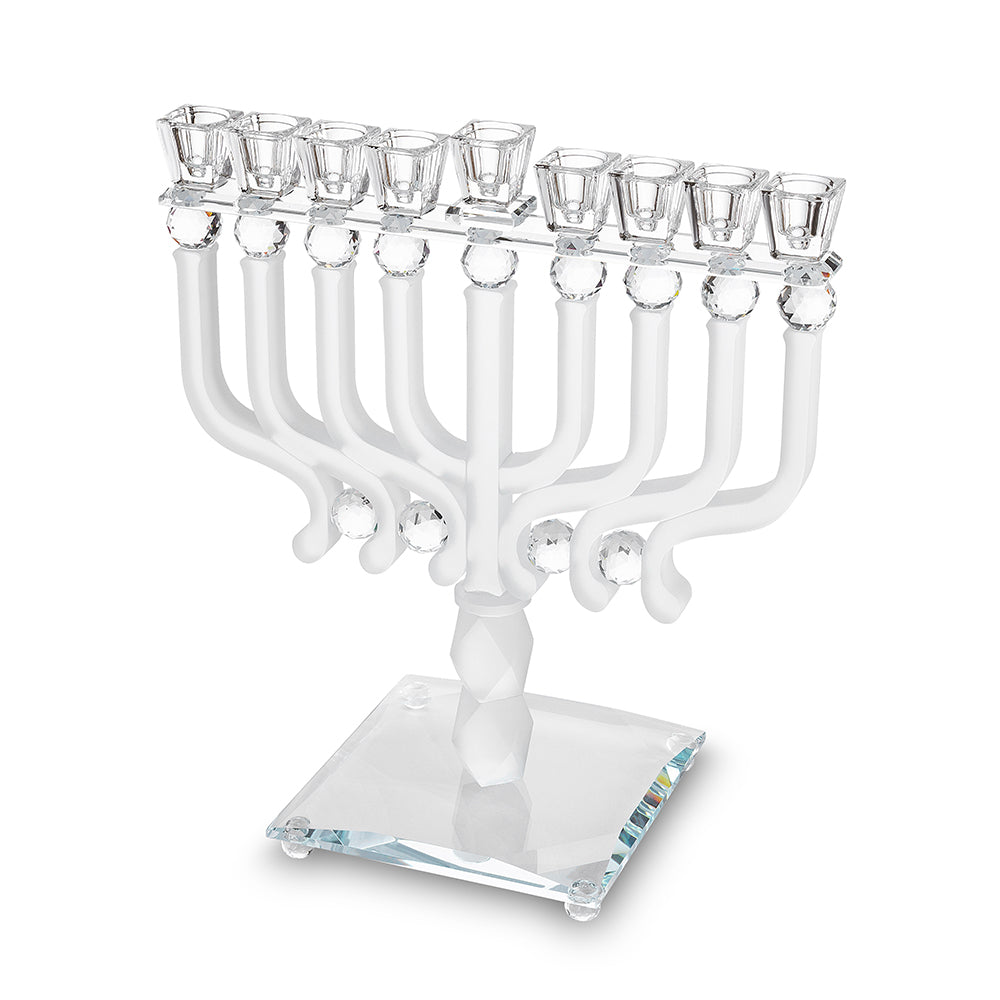 Crystal Elegant Hanukkiah 30x36 cm