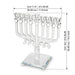 Crystal Elegant Hanukkiah 30x36 cm