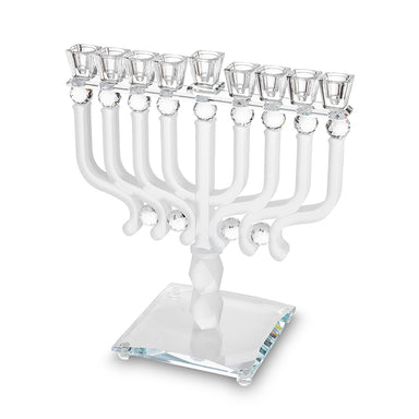Crystal Elegant Hanukkiah 30x36 cm