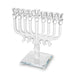 Crystal Elegant Hanukkiah 30x36 cm