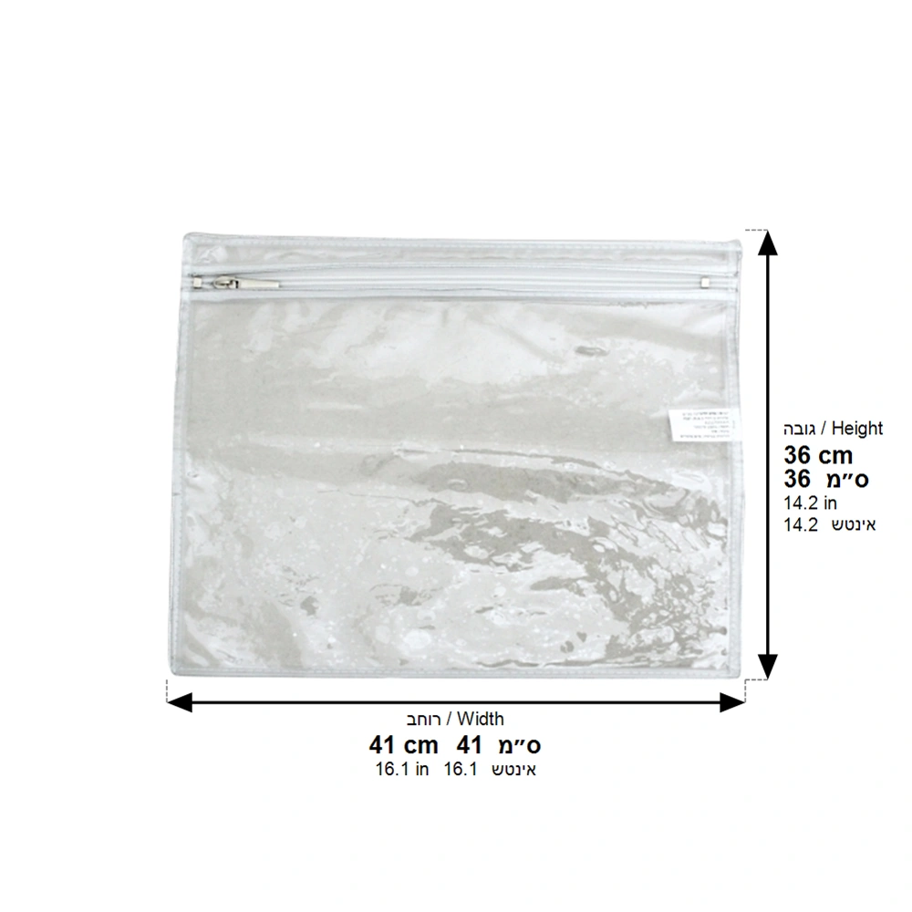 Plastic Quality Pvc Bag for Tallit Size 5 36*41cm